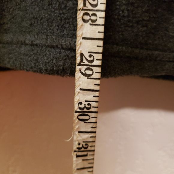 Eddie Bauer Men's Dark Grey Fleece Full Zip Jacket Size Small - Picture 6 of 7